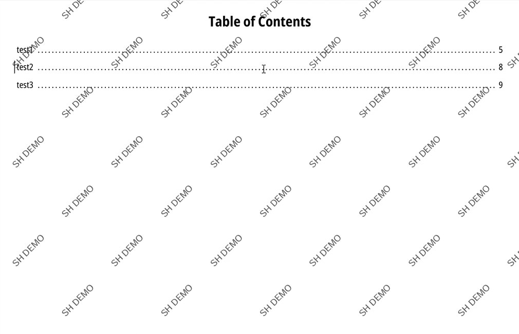 ตัวอย่างรายงาน PDF ที่สร้างเสร็จ 1